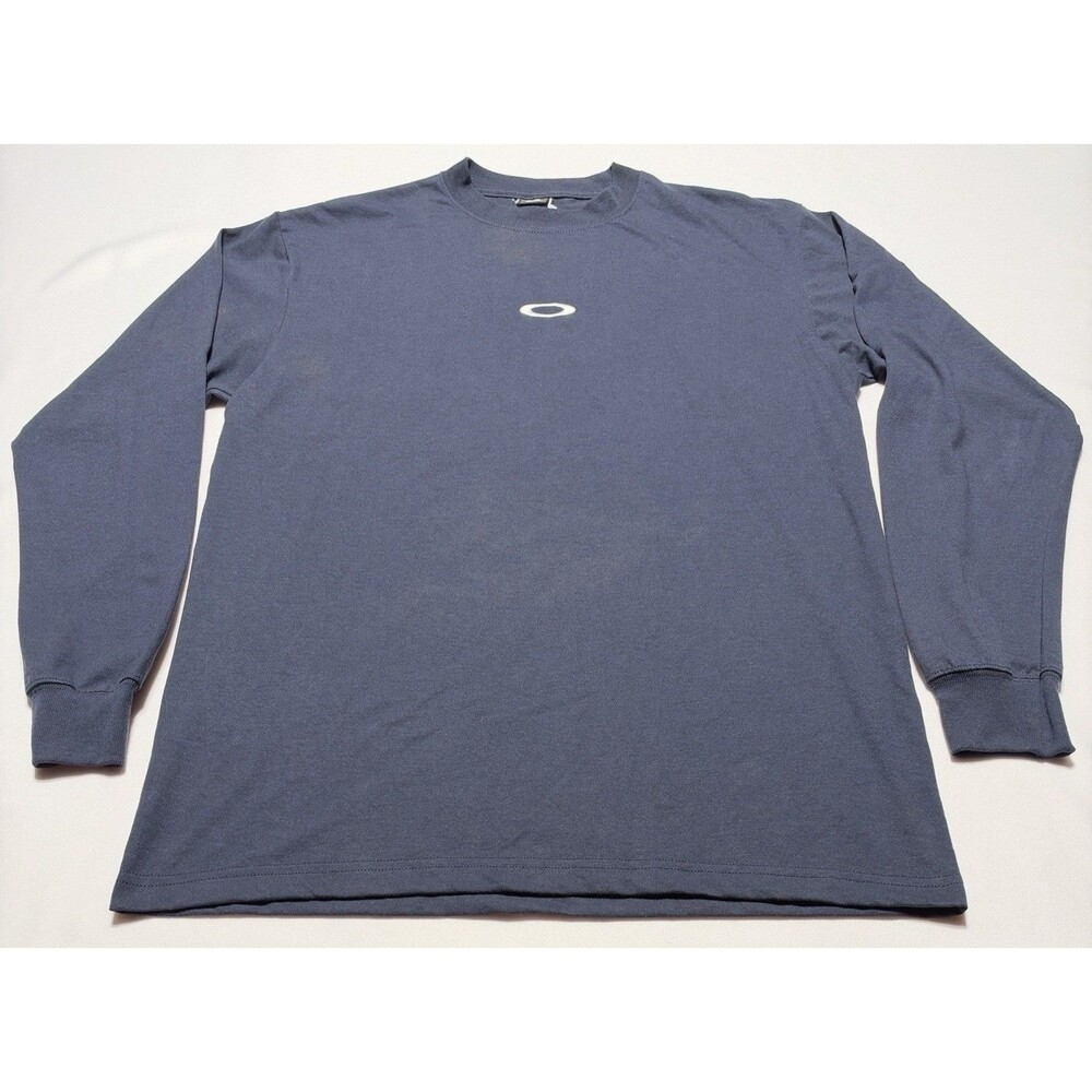 Oakley Long Sleeve Shirt Men’s Medium Casual Pullover Work *READ DISCOLORATION**